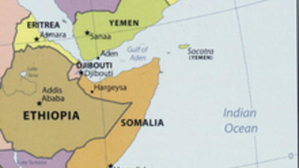 Karte Dschibuti