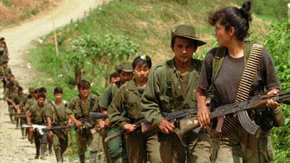 Kolumbianische Guerillagruppe FARC 