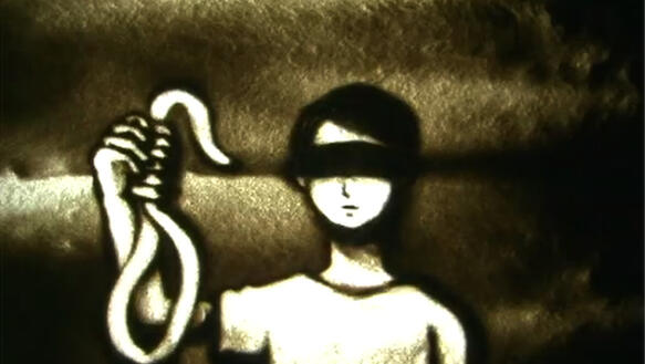 Szene aus einem Amnesty-Video gegen die Todesstrafe
