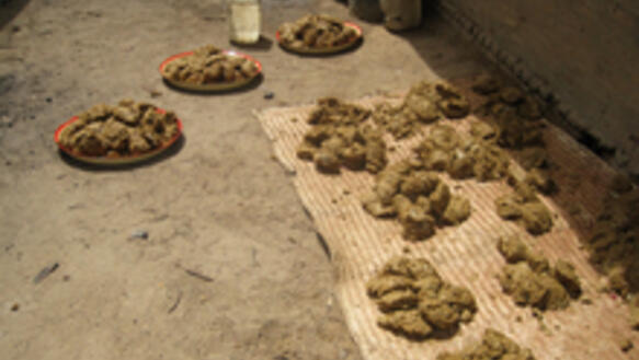 Essen in einem Gefängnis in Tschad