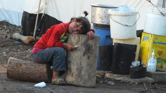 Tausende syrische Zivilisten waren gezwungen, ihre Heimat wegen der Gewalt zu verlassen