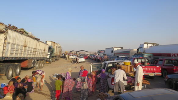 Unzählige Menschen im Irak wurden in den vergangenen Monaten zur Flucht gezwungen.