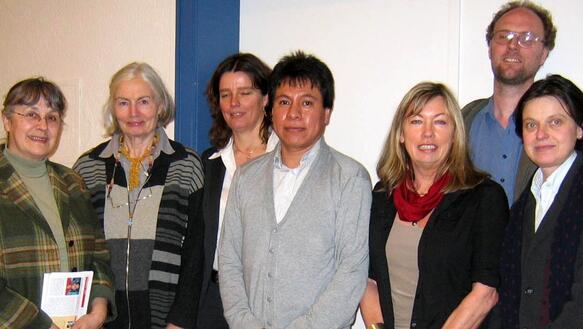 Der mexikanische Journalist Pedro Matias in Eutin