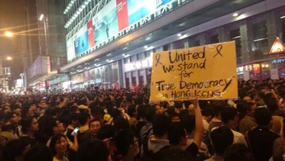 Die Demonstranten in Hongkong machen sich gegen die wachsende Kontrolle Pekings über die Angelegenheiten ihrer Stadt stark