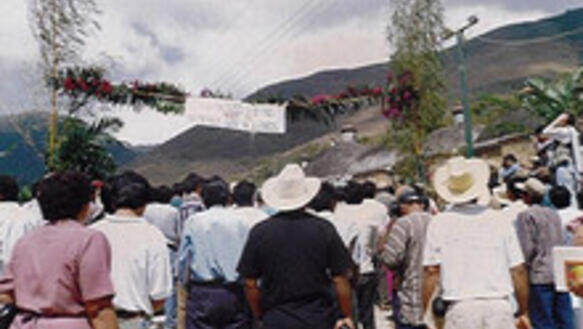 Indigenentreffen in Oaxaca
