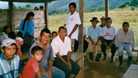 Q'eqchi Landarbeiter 2004