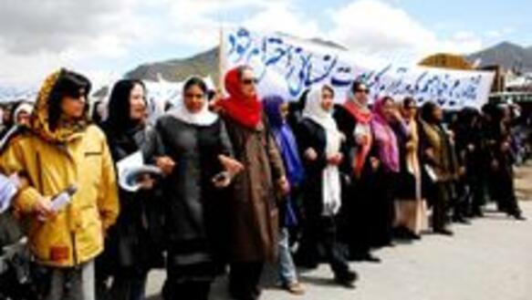 Frauenrechtlerinnen in Afghanistan
