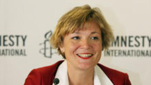 Amnesty-Generalsekretärin Monika Lüke