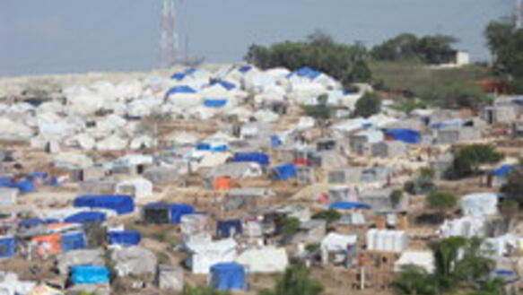 Provisorisches Camp in Delmas, Port-au-Prince 2010