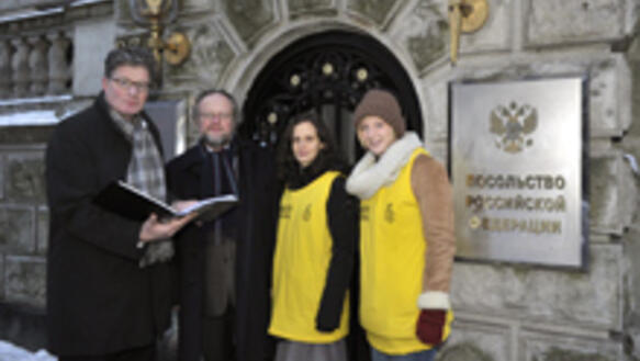 Hunderte Unterzeichner der "Berliner Erklärung" fordern unabhängige Gerichte und faire Prozesse in Russland