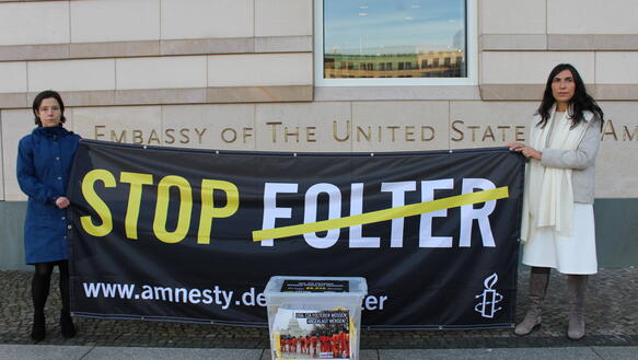 Über 88.000 Unterschriften gegen CIA-Folter
