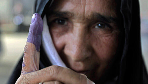 Wählerin in Kabul, 2009: Die Rechte von Frauen existieren häufig nur auf dem Papier
