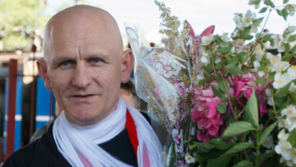 Der belarussische Menschenrechtsaktivist Ales Bialiatski wurde am 21. Juni 2014 freigelassen