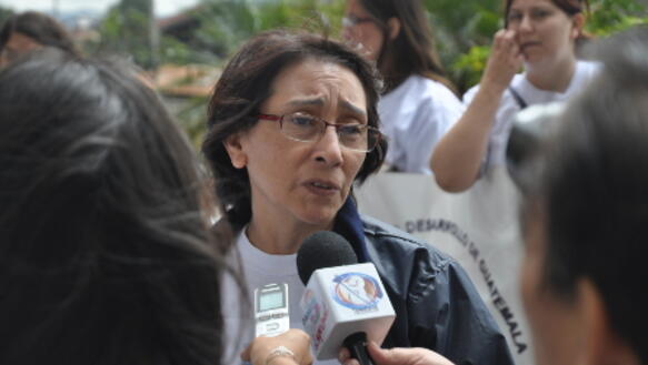 Unermüdliches Engagement. Norma Cruz.