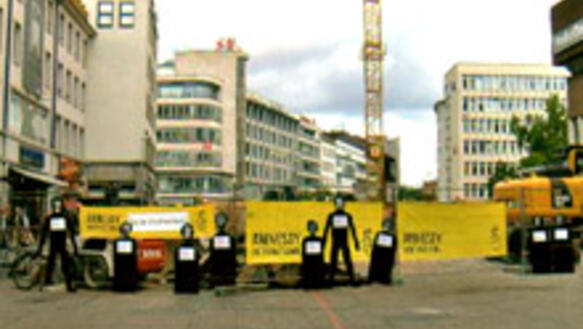 Amnesty Hannover macht auf das "Verschwindenlassen" aufmerksam