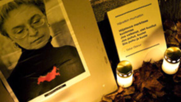 Trauer um Anna Politkowskaja