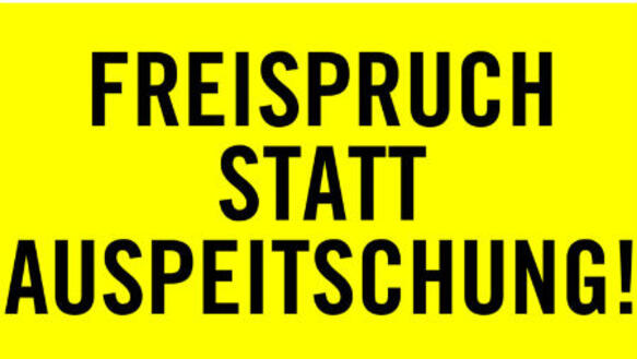 Freispruch statt Auspeitschung!