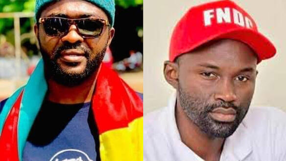 Porträtfotos von zwei Männern